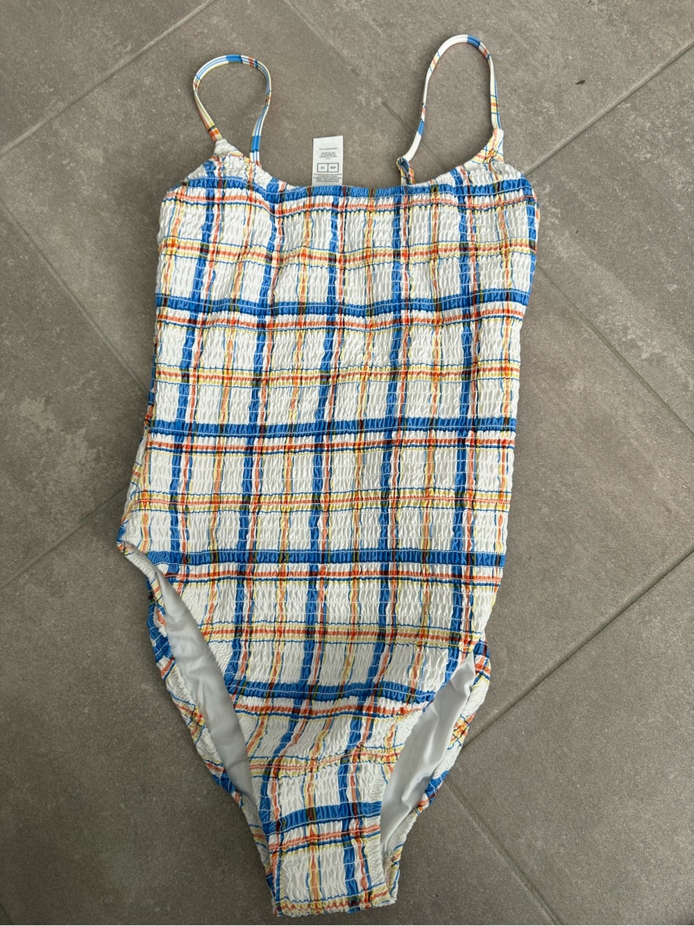 Polo Ralph Lauren New Kennedy Smocked One Piece Swim Size M.  $175 MSRP - Picture 5 of 11